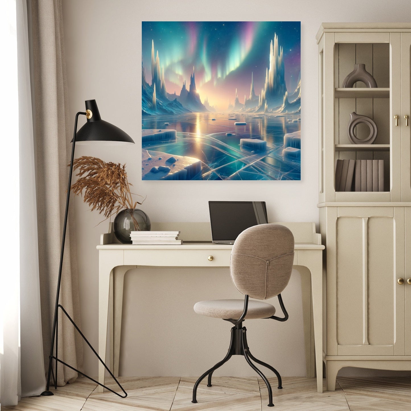 Frozen Serenity Canvas