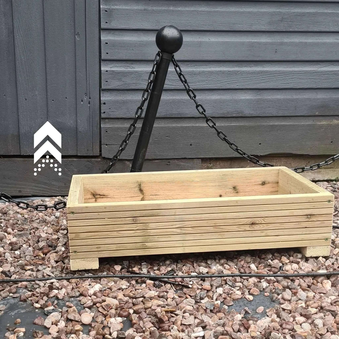 35cm Wide Decking Planters