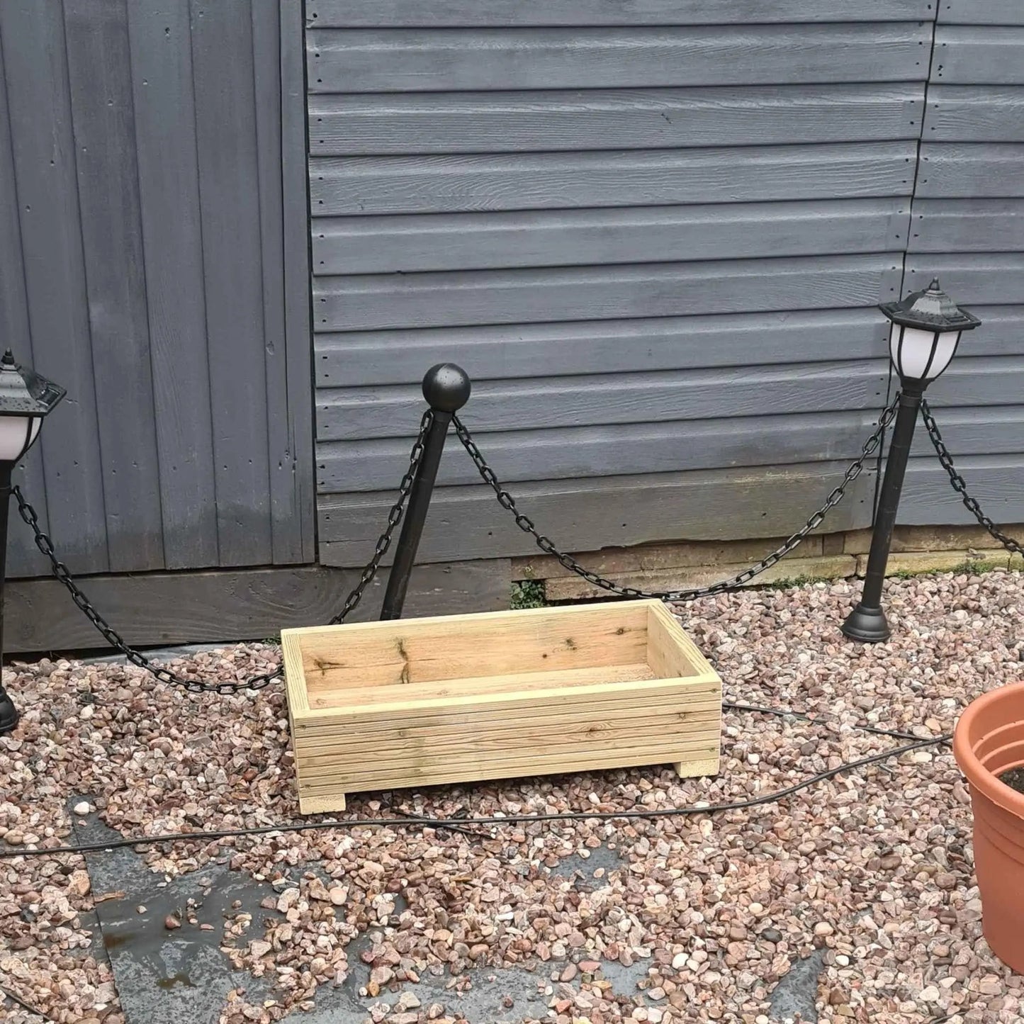 35cm Wide Decking Planters