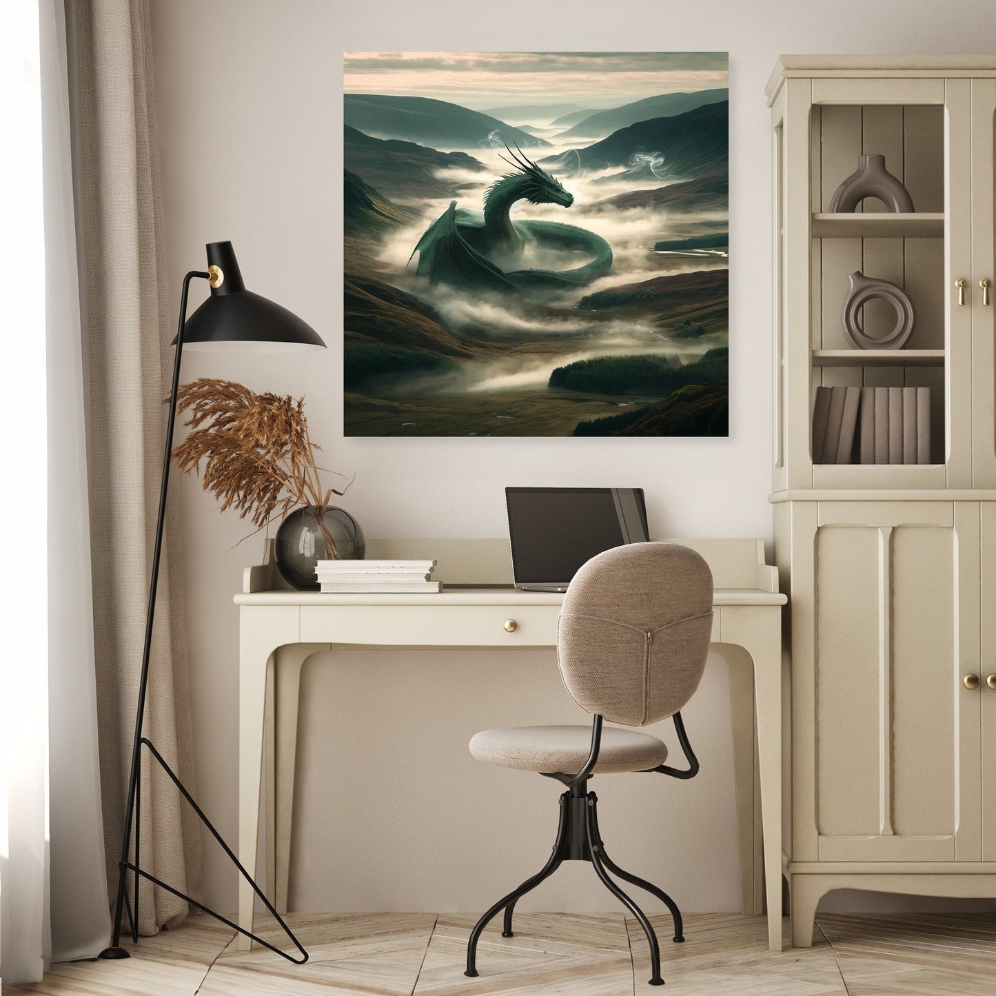 Mist of the Highlands Canvas
