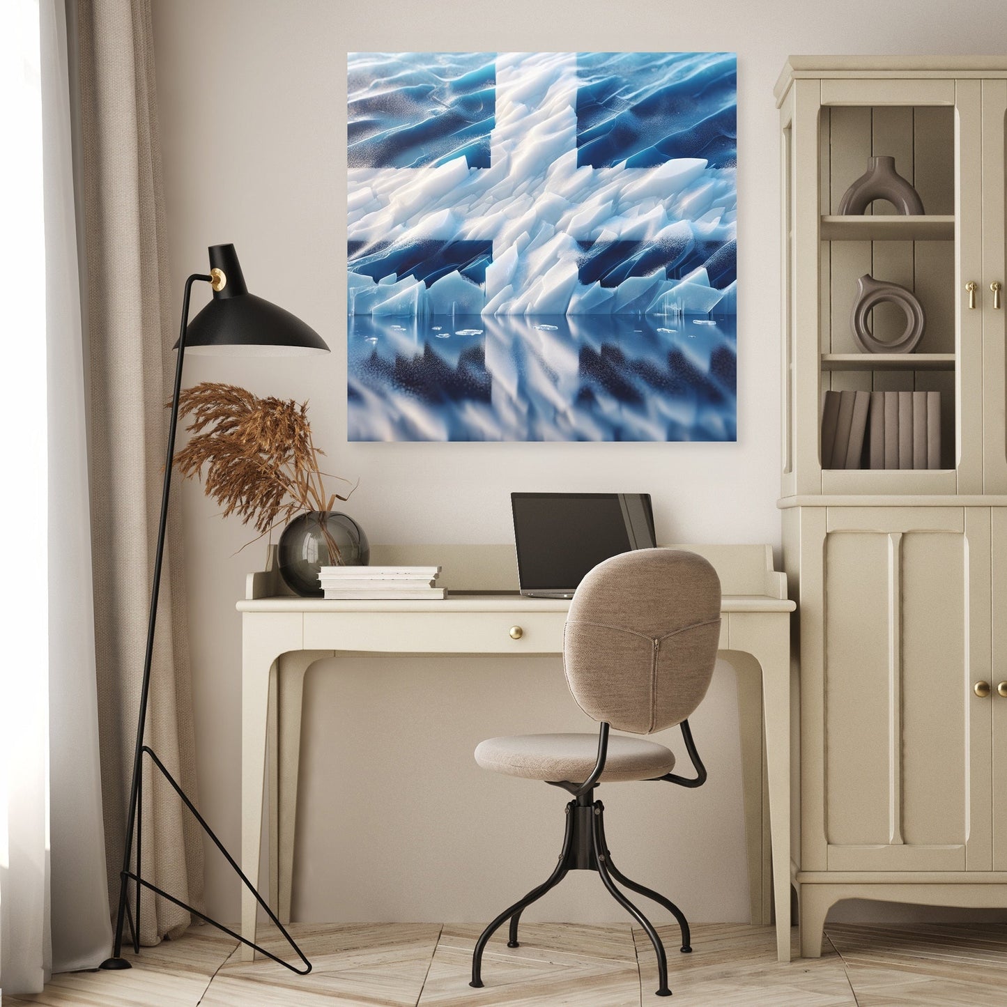 Nordic Reflection Canvas