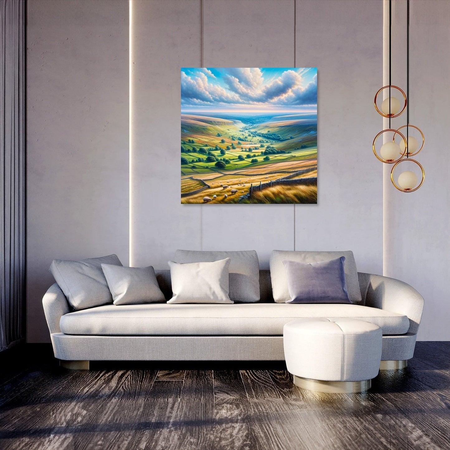 Yorkshire Dales Vista Canvas