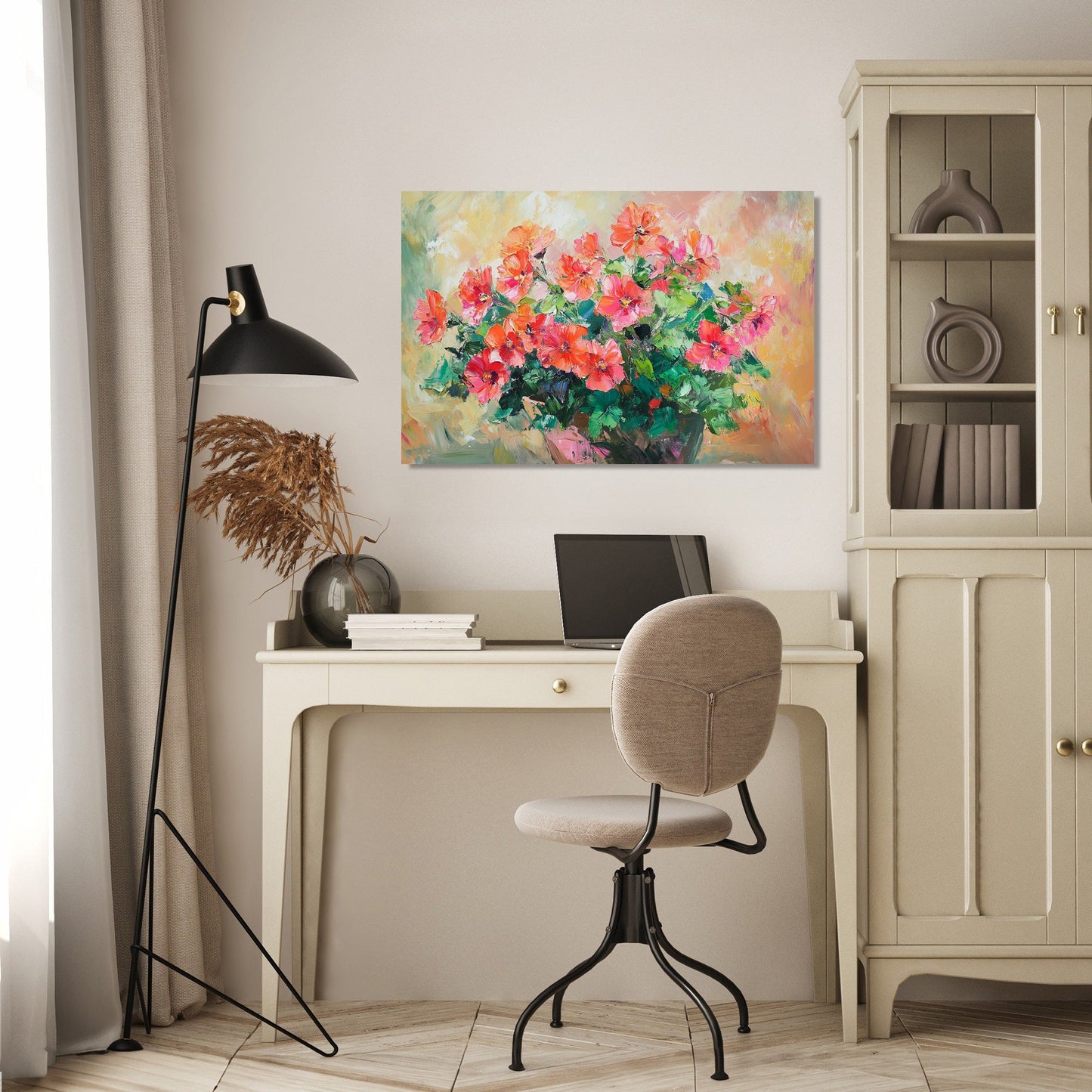 Geranium Reverie Canvas