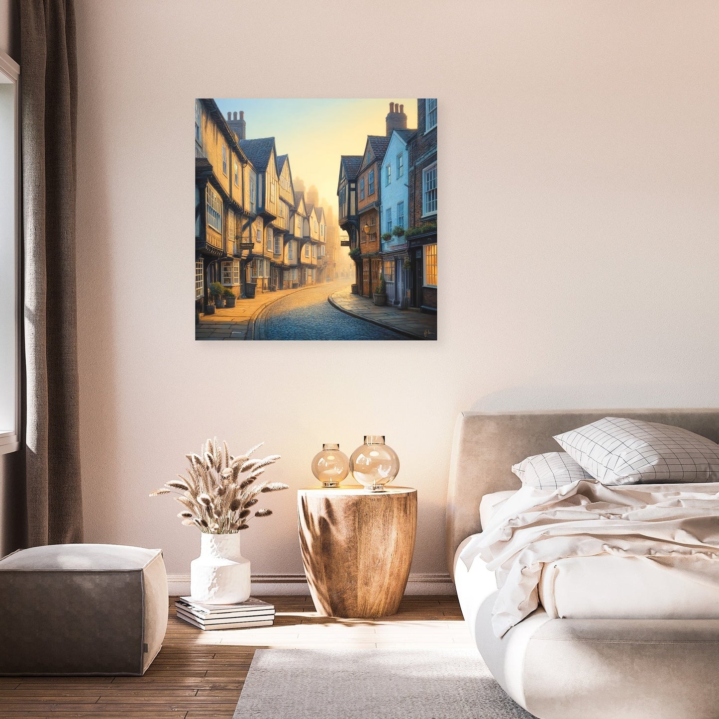 Early Morning on the Shambles Canvas