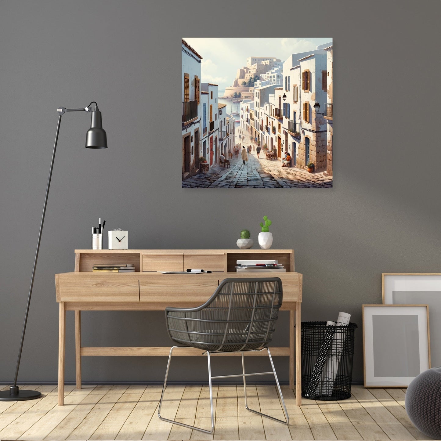 Dalt Vila Ibiza Canvas