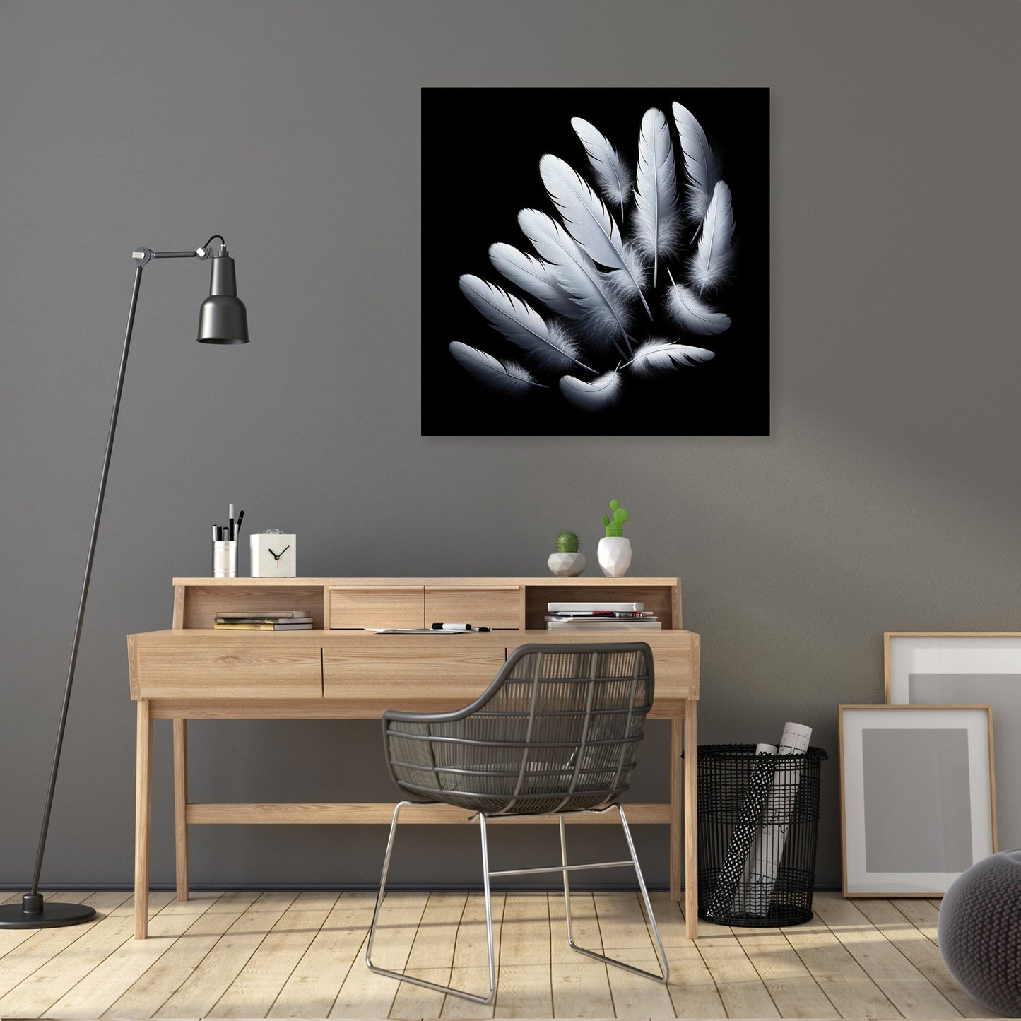 Feathered Serenity Canvas