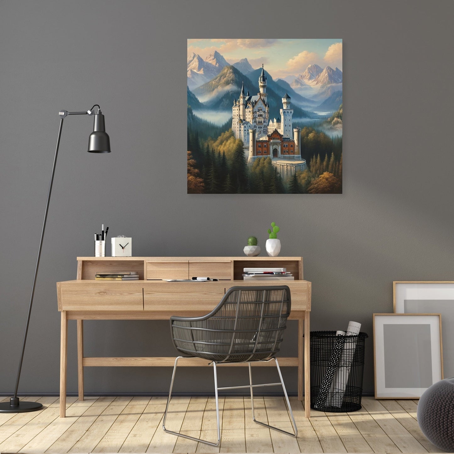 Enchanted Neuschwanstein Canvas