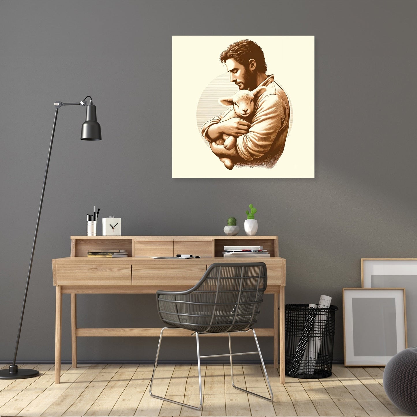 Embrace of Protection Canvas