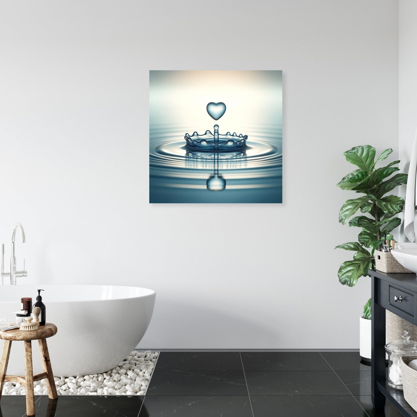 Love's Gentle Ripple Canvas