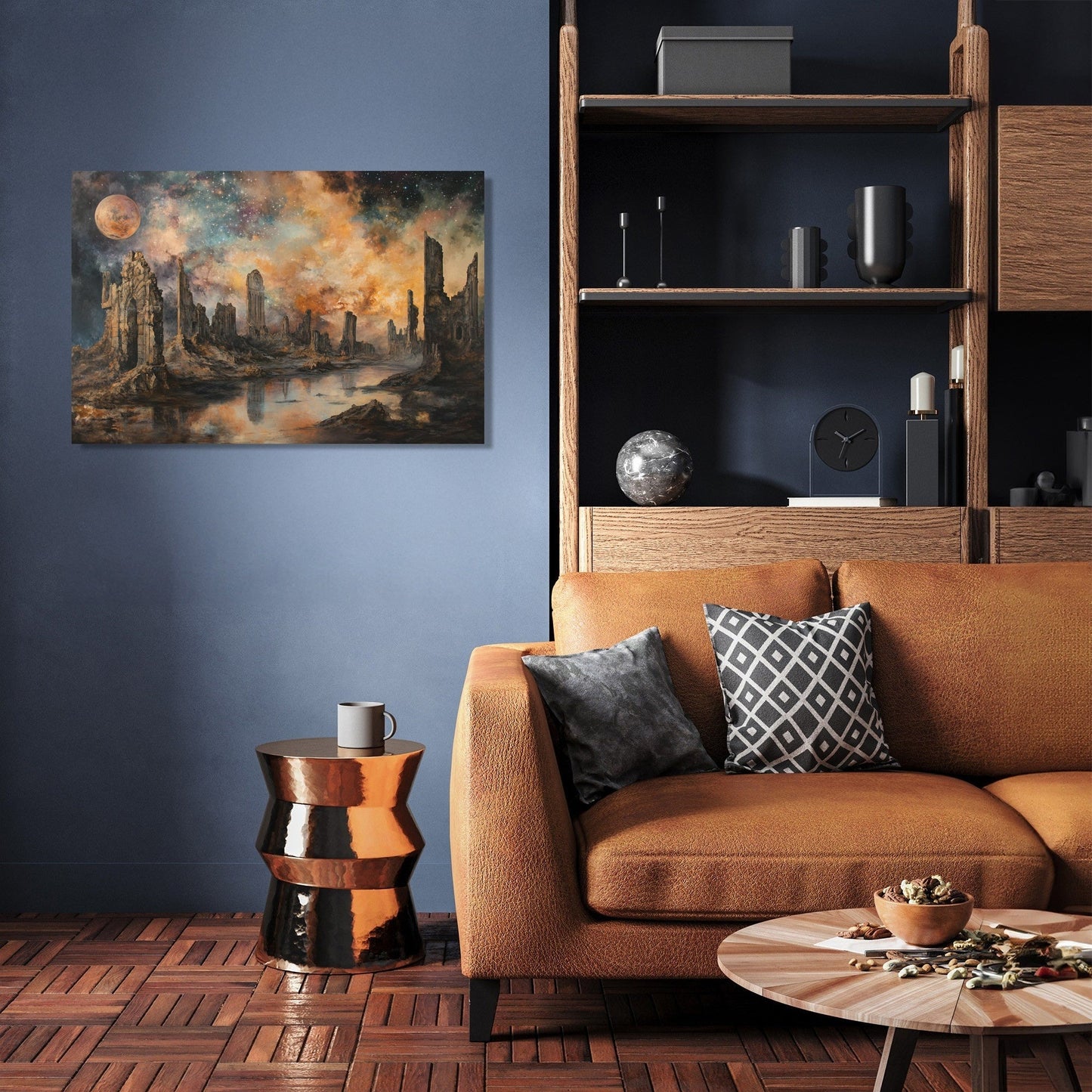 Celestial Ruins Canvas