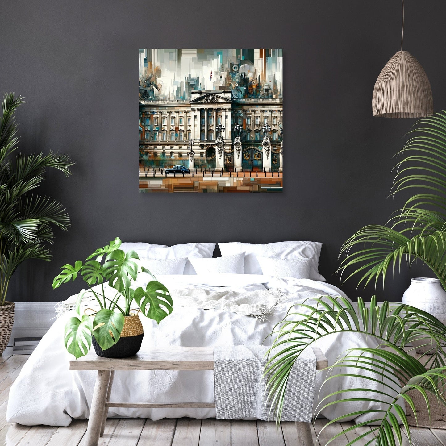 London Royal Abstract Canvas