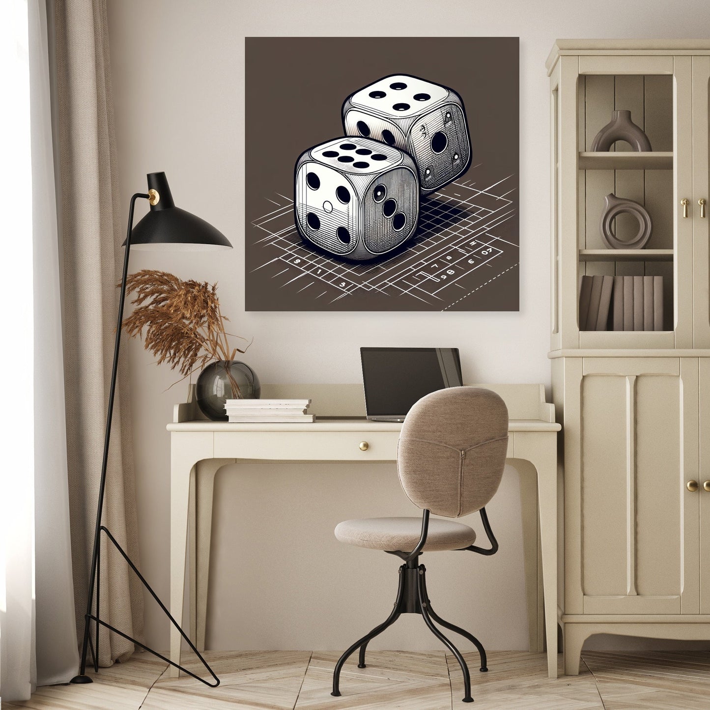 Dynamic Dice Canvas
