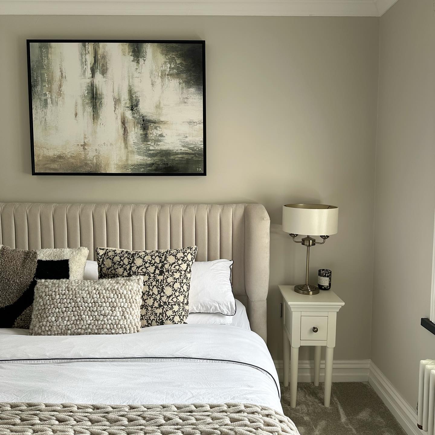 Bijoux Landscape Framed Printed Canvas