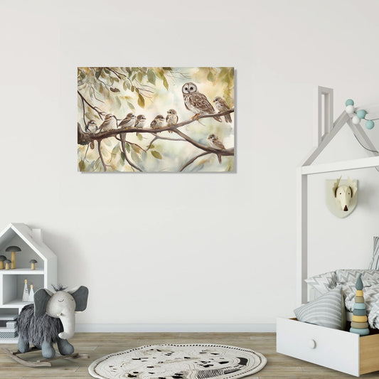 Feathered Beginnings Canvas