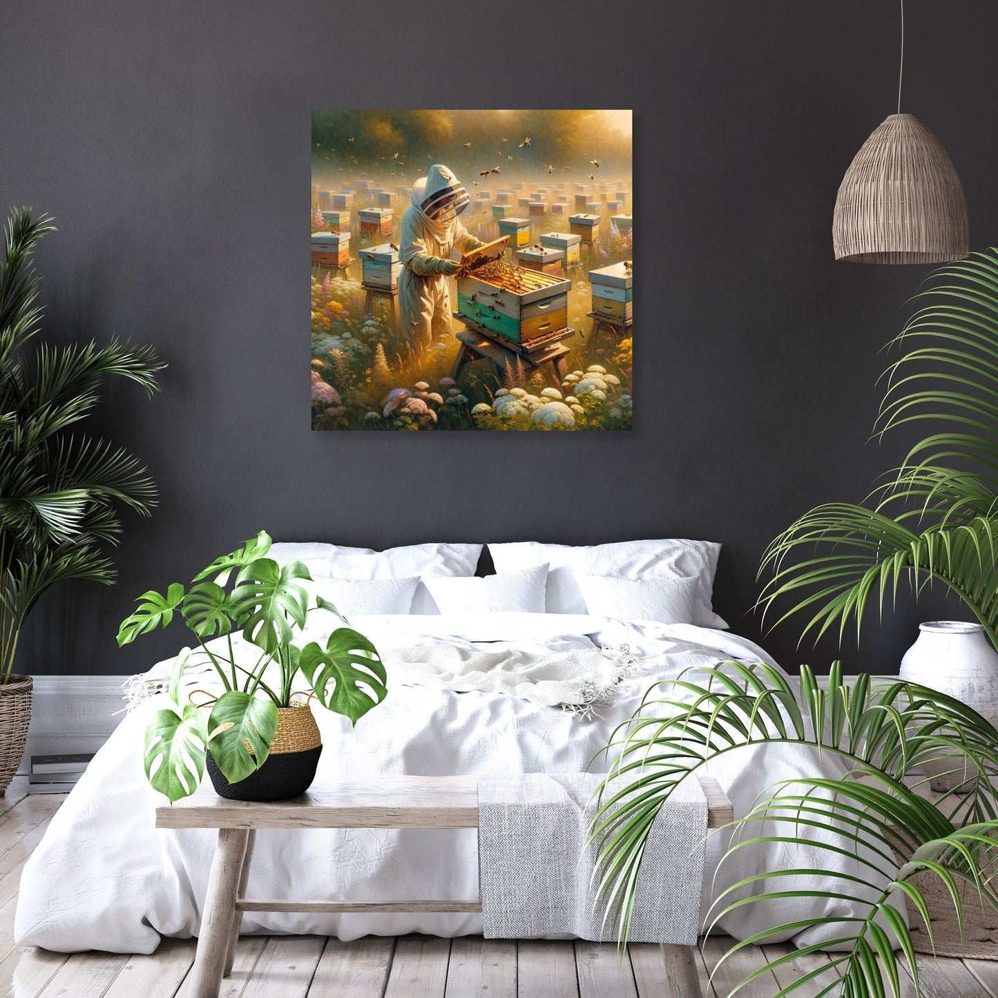 Beekeeper's Harmony Canvas