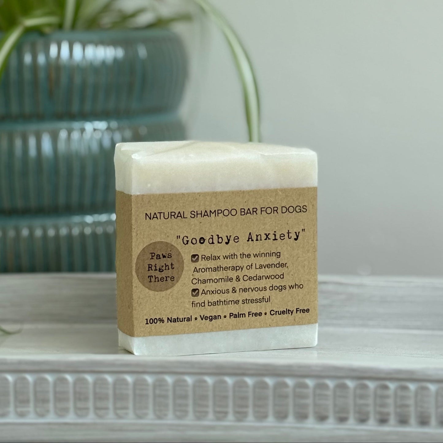 'Goodbye Anxiety' Natural Dog Shampoo Bar