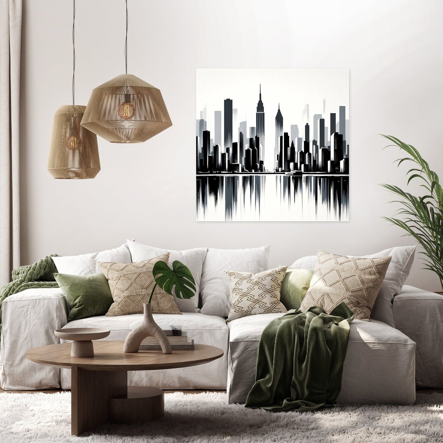 Modernist New York Canvas