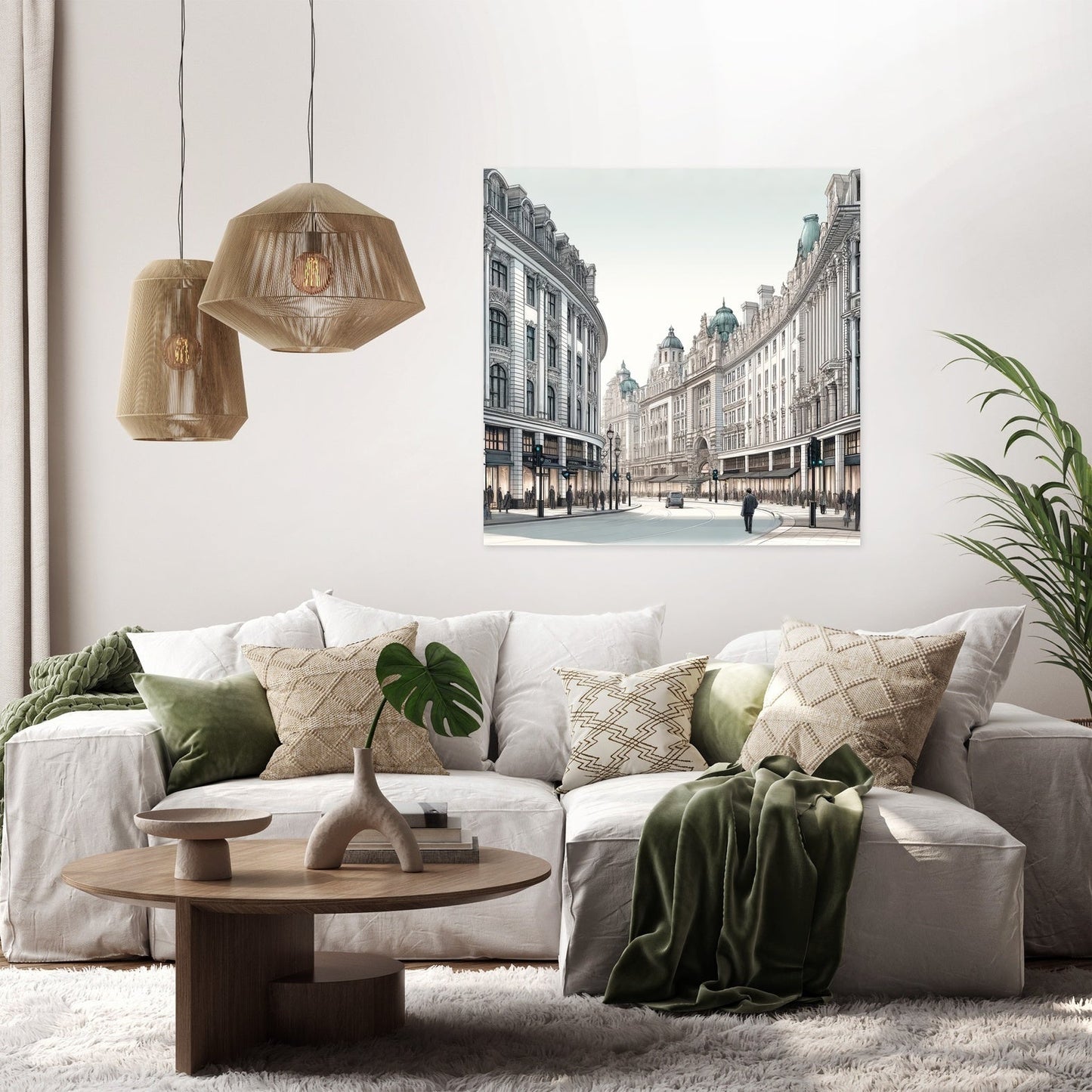 Regent Street Elegance Canvas