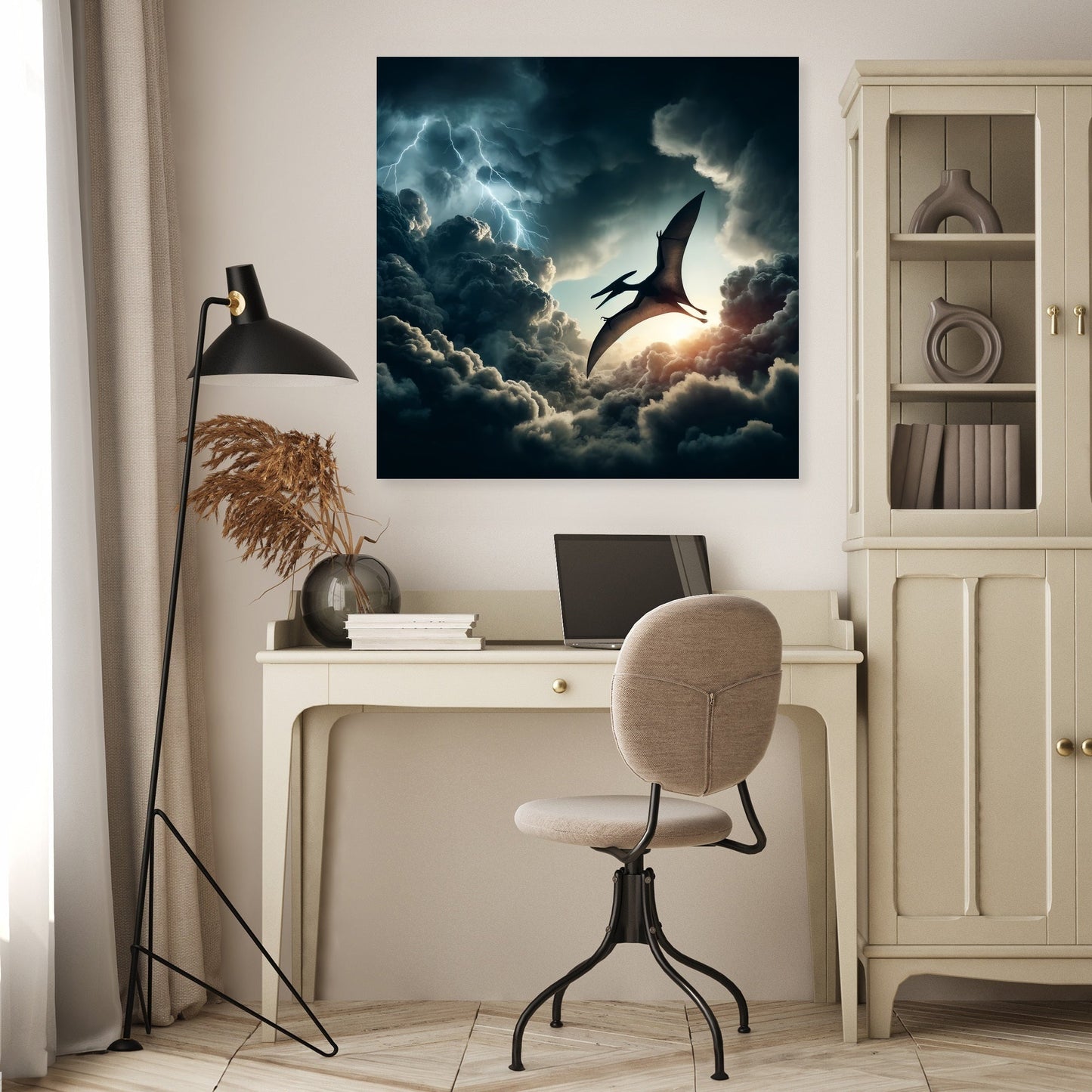 Storm Rider Pterodactyl Canvas