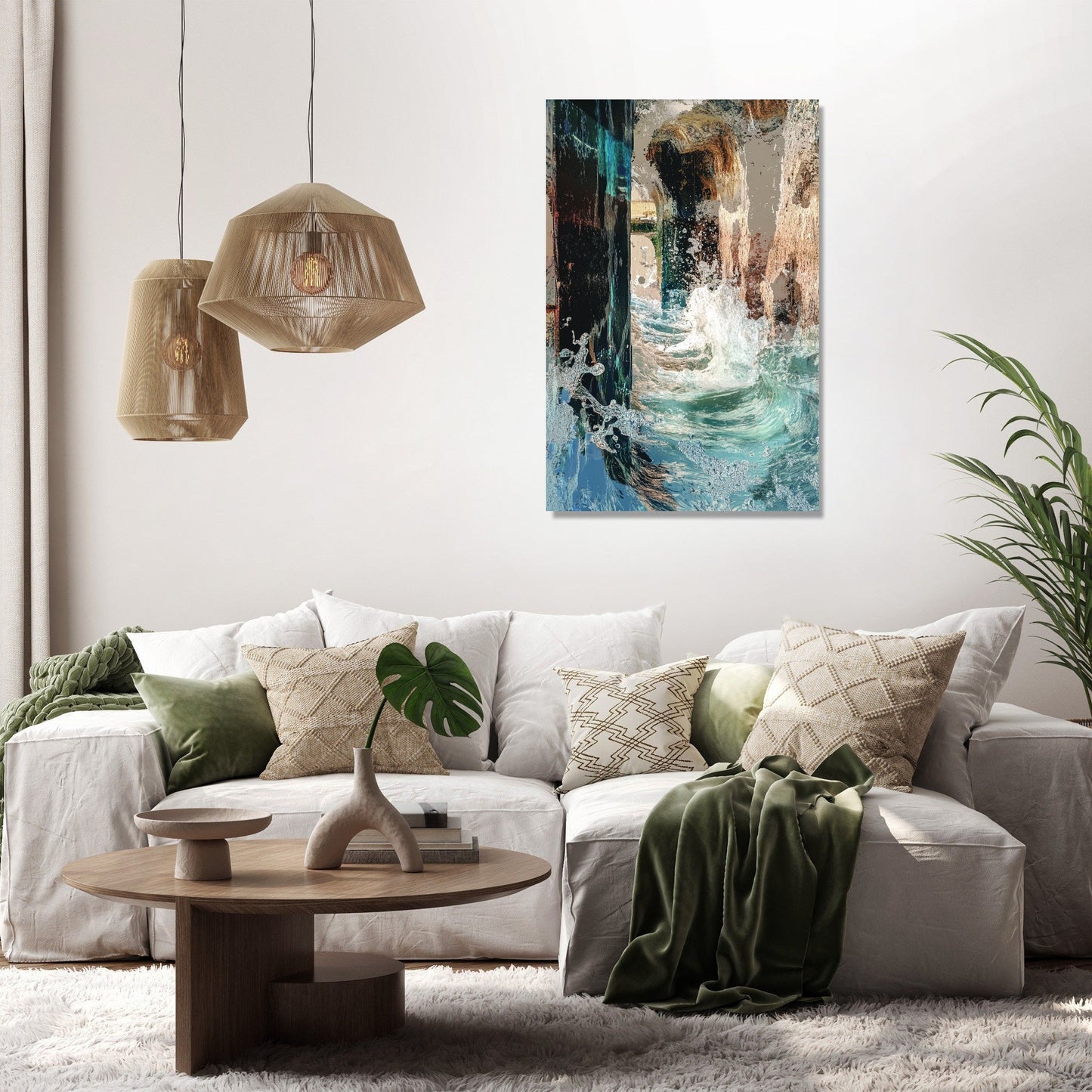 Harmony in Turmoil Canvas