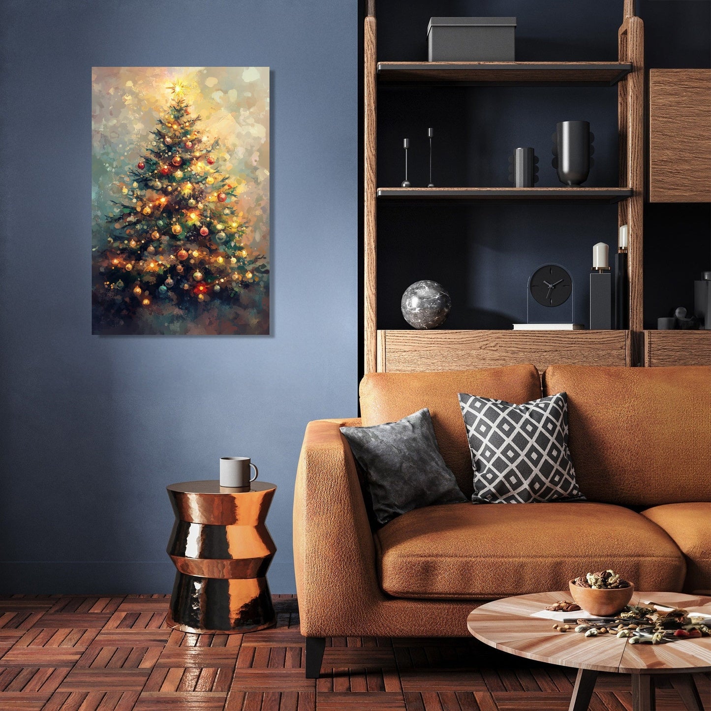 Festive Glow Canvas