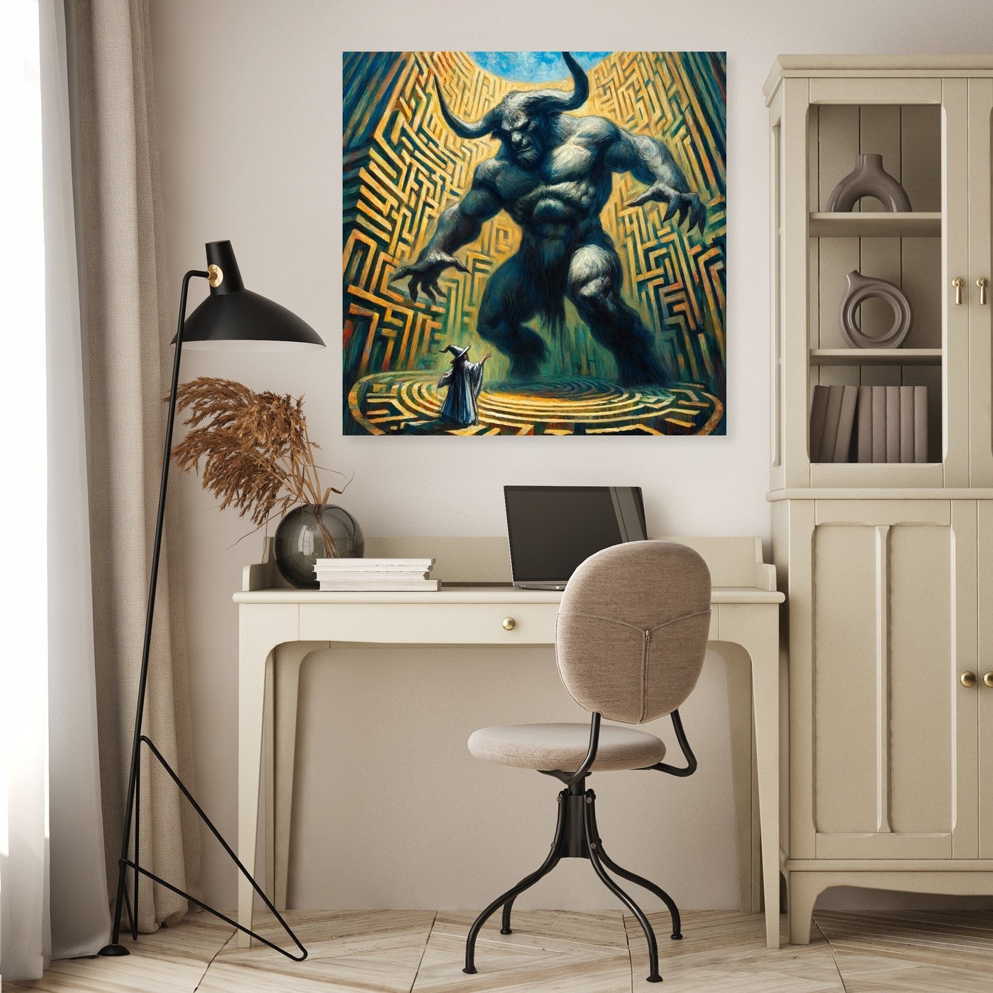 Labyrinth Clash Canvas