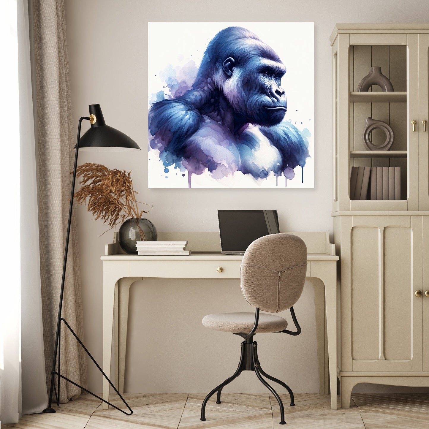 Noble Gorilla Canvas