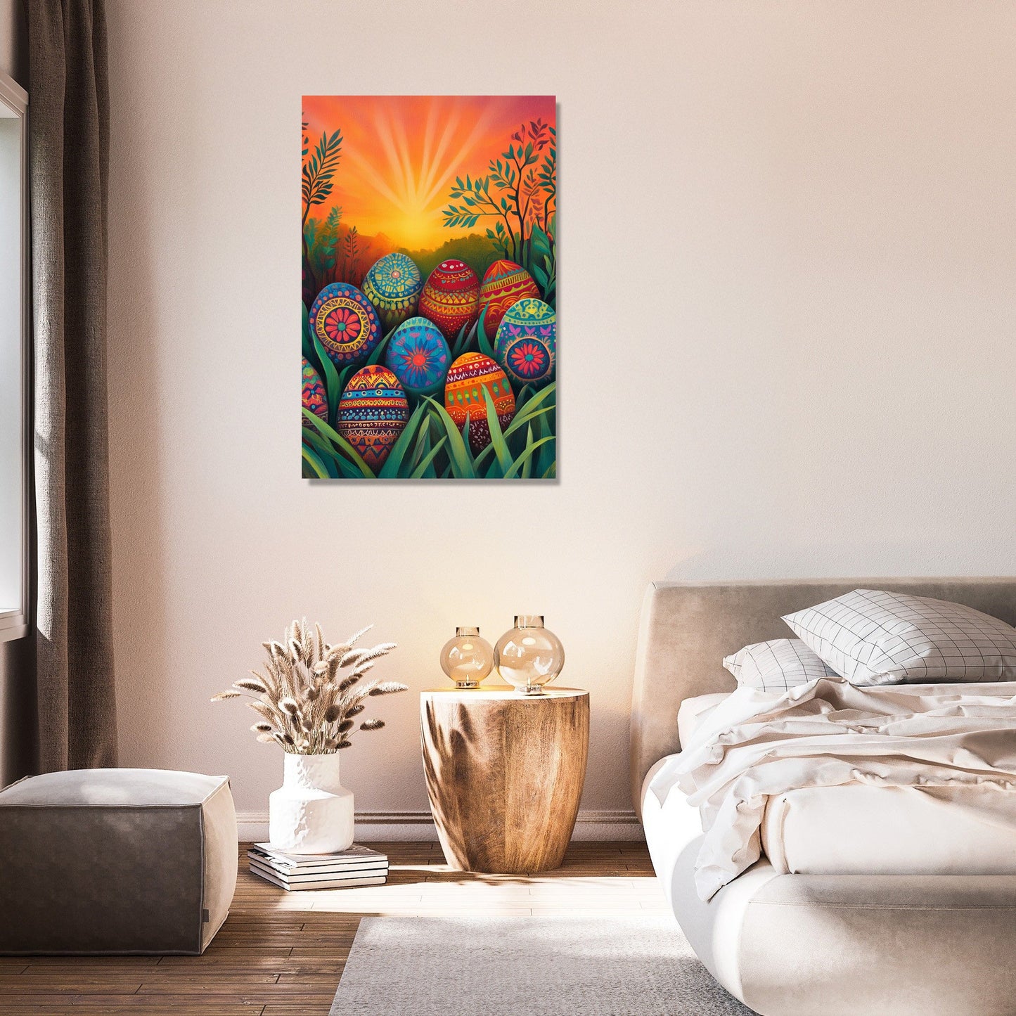 Sunrise Egg Canvas