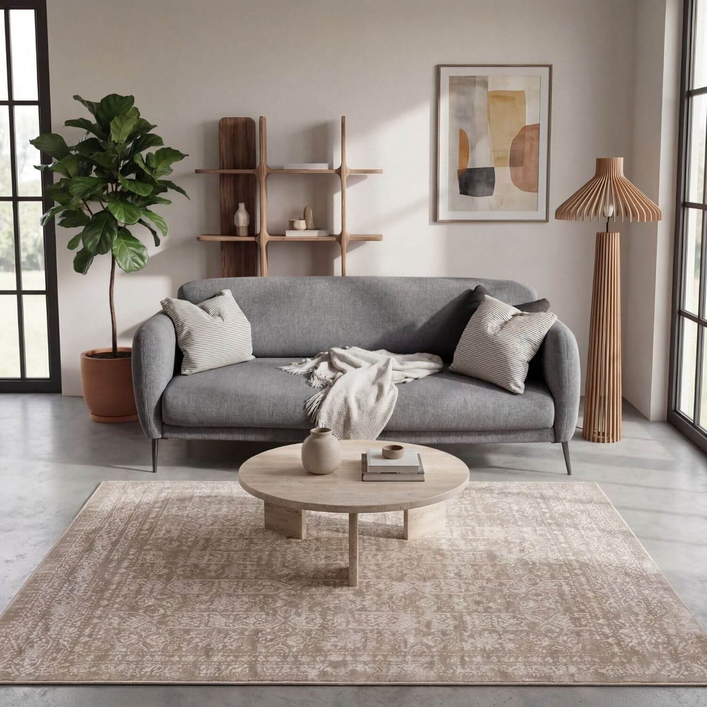 Montana Beige Rug | 3716B