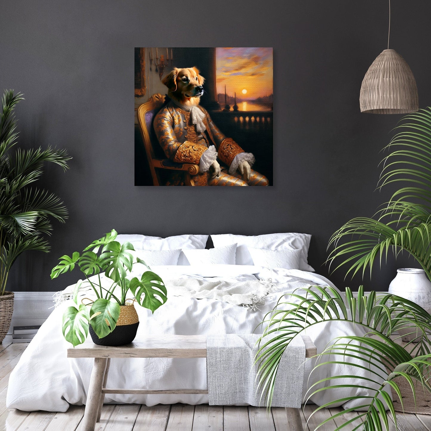 Regal Retriever Royalty Canvas