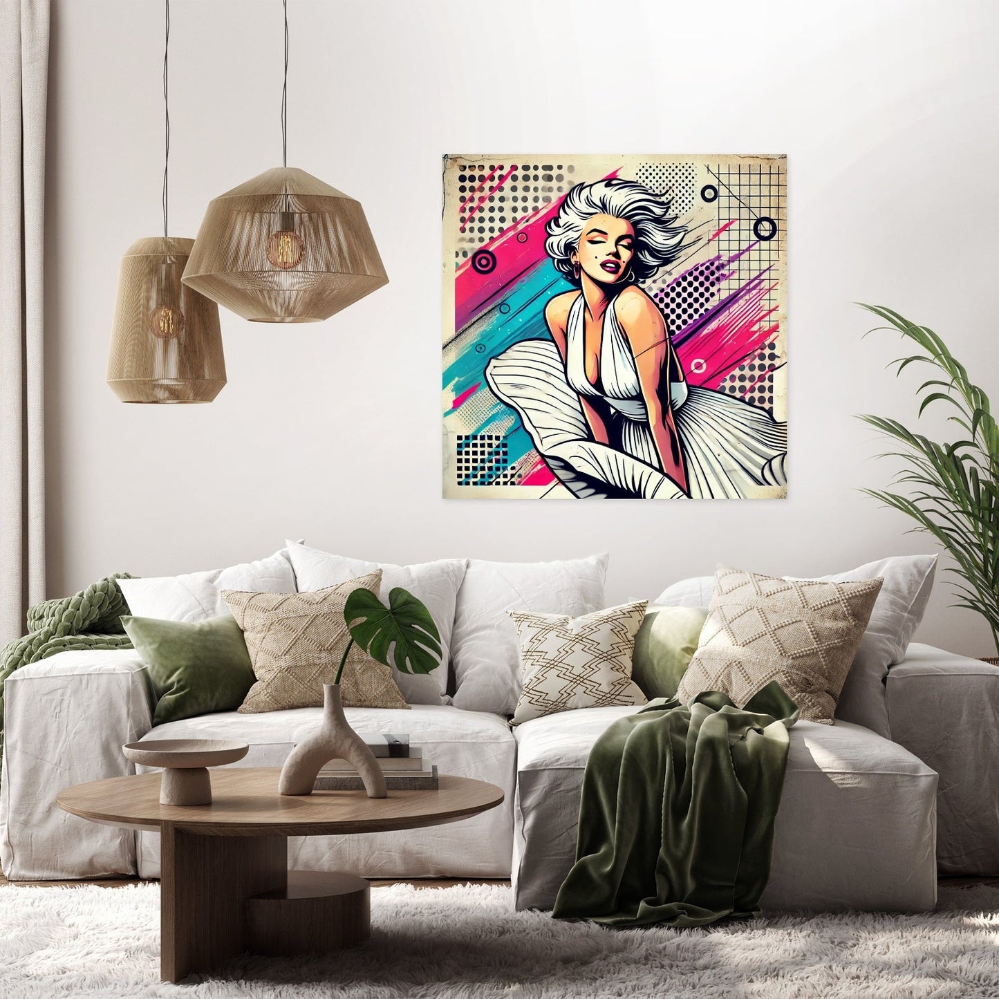 Windblown Icon Canvas