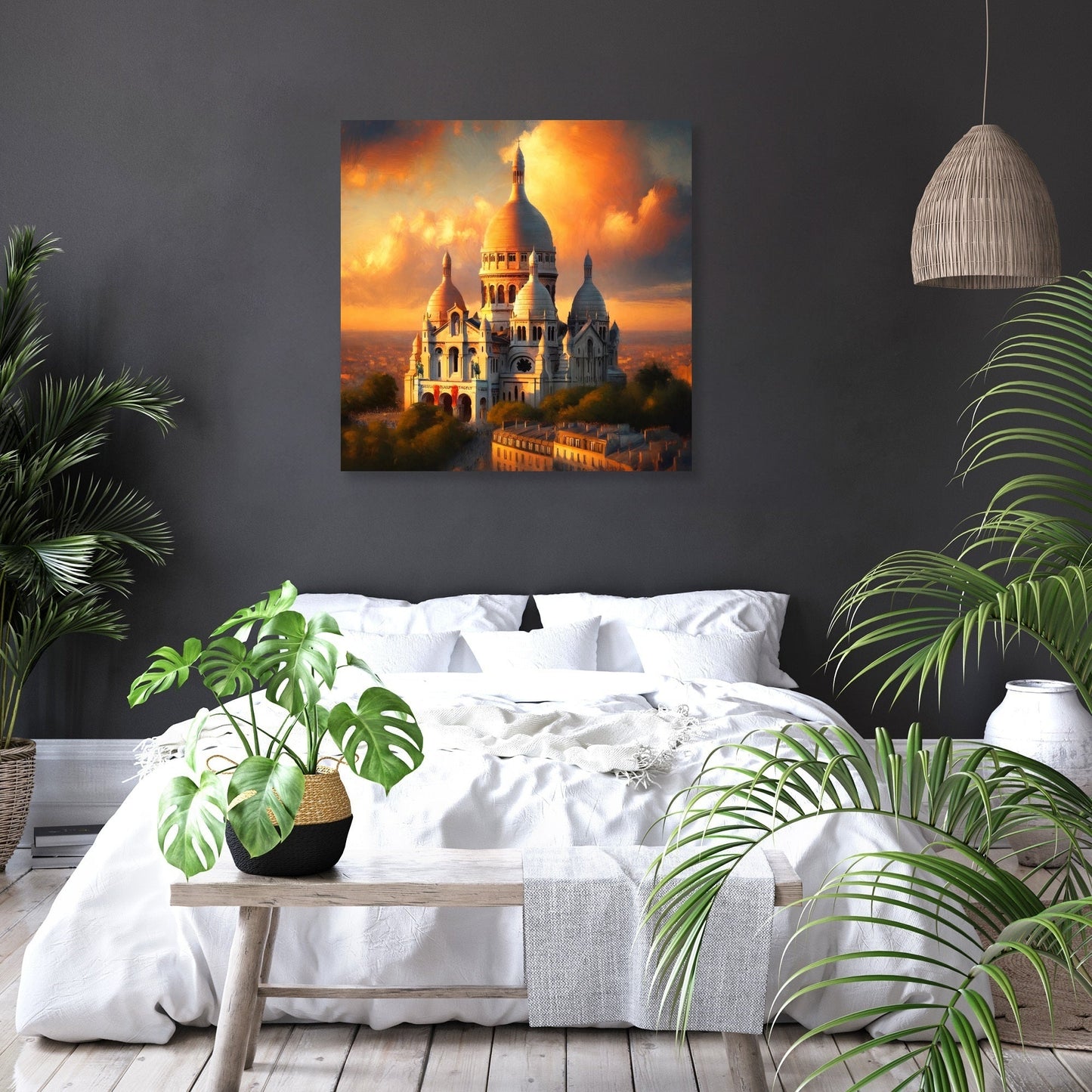 Radiance of Paris Sacré-Cœur Canvas