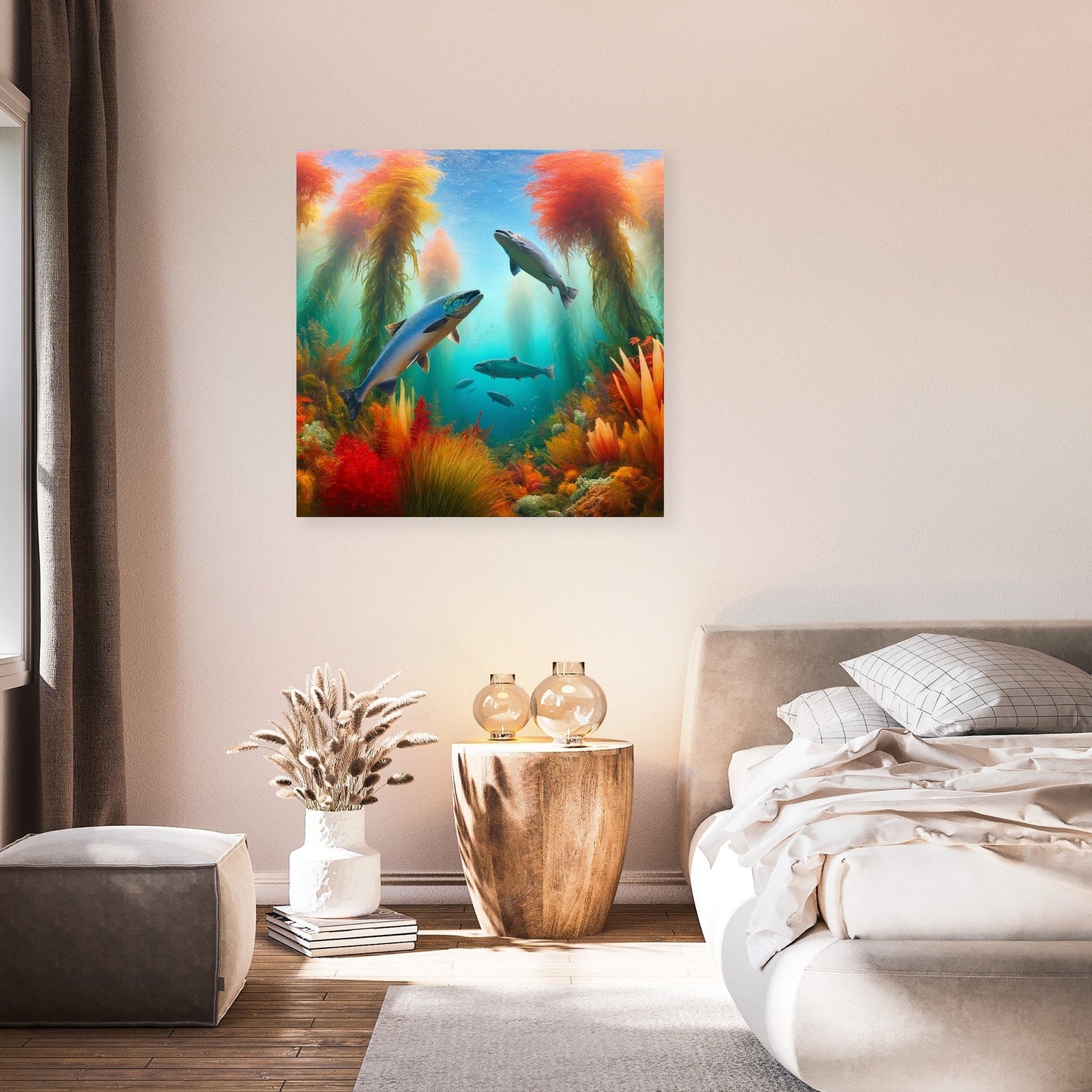 Autumn Underwater Canvas