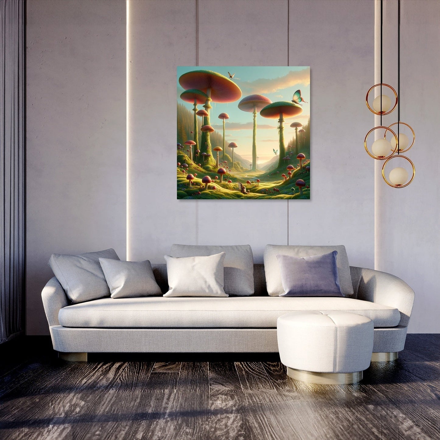 Hidden Valley of the Giants Canvas