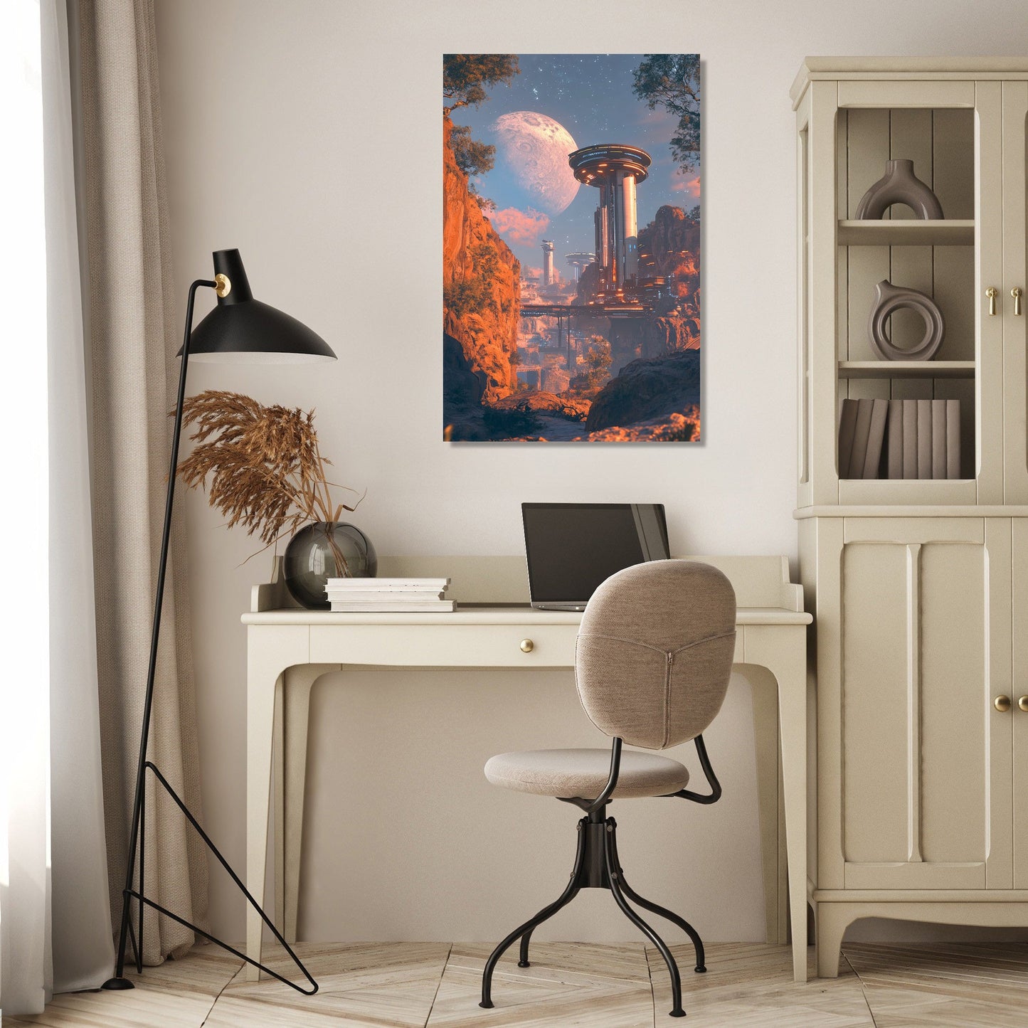 Futuristic Colony Canvas