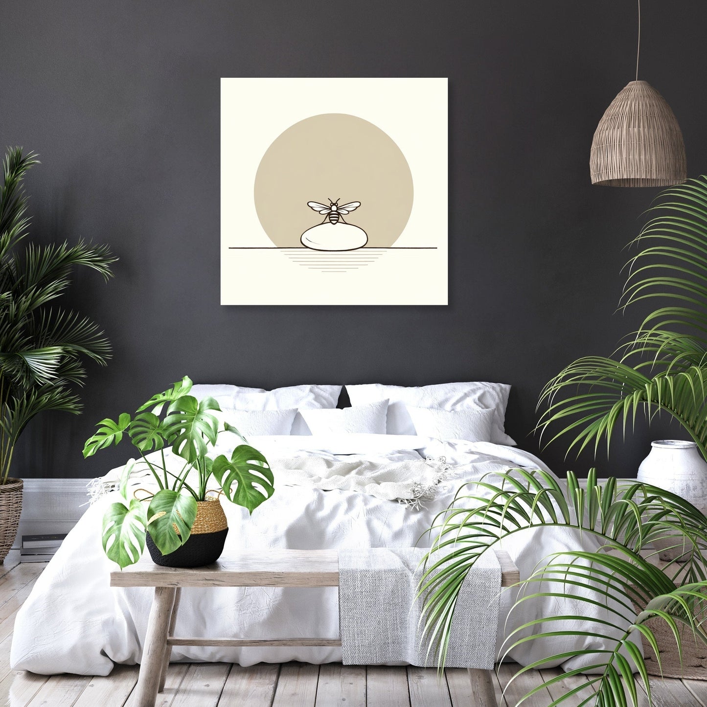 Bee Zen Canvas