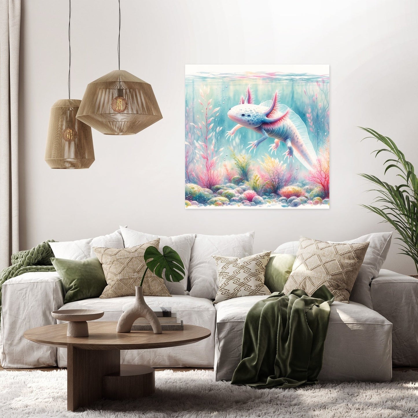 Underwater Whimsy Canvas