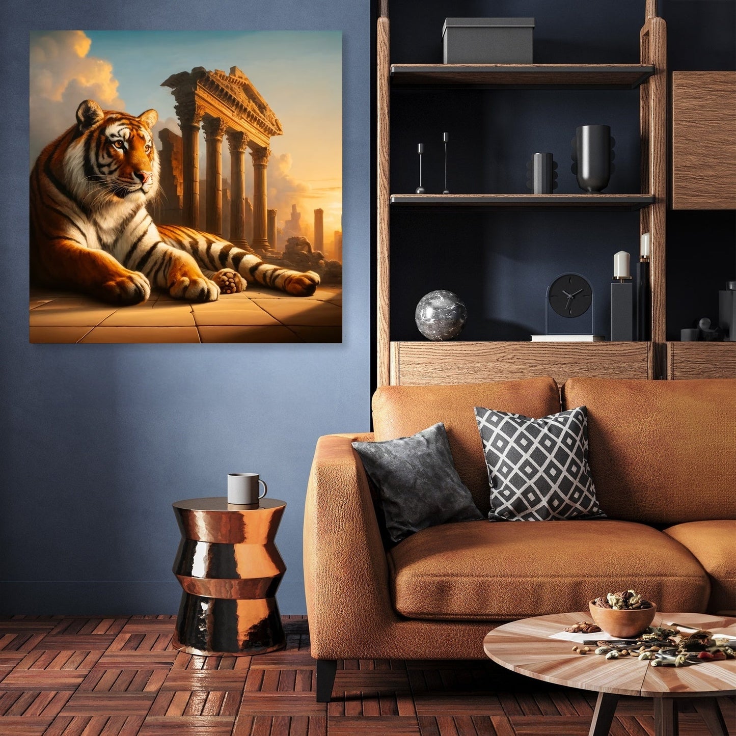 Ancient Guardian Tiger Canvas
