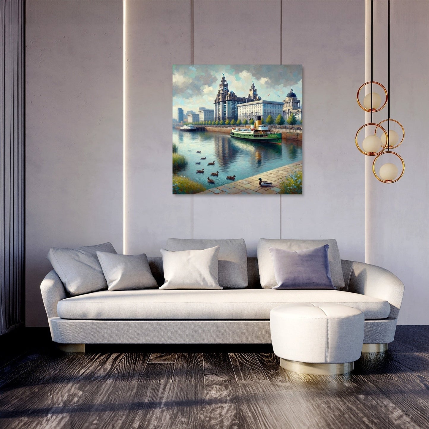 Merseyside Magic in Liverpool Canvas