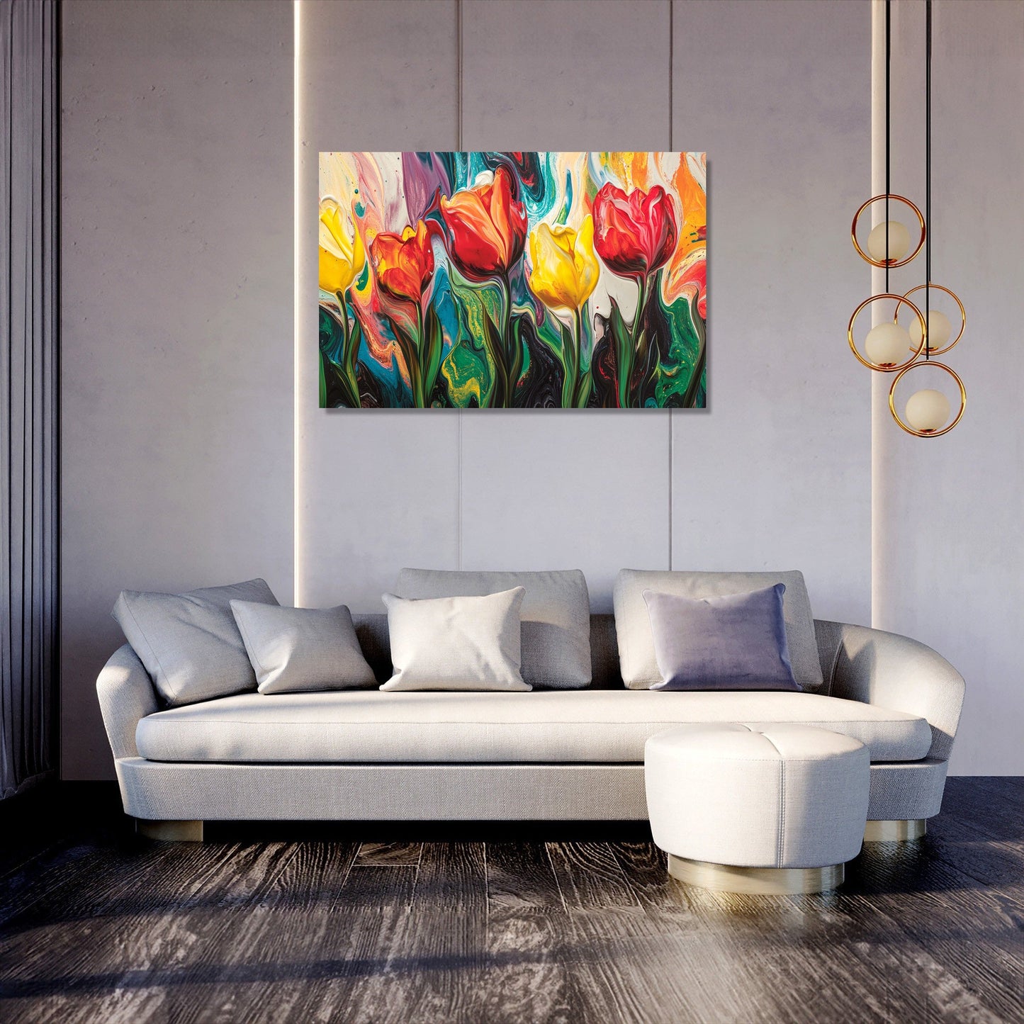 Tulip Reverie Canvas