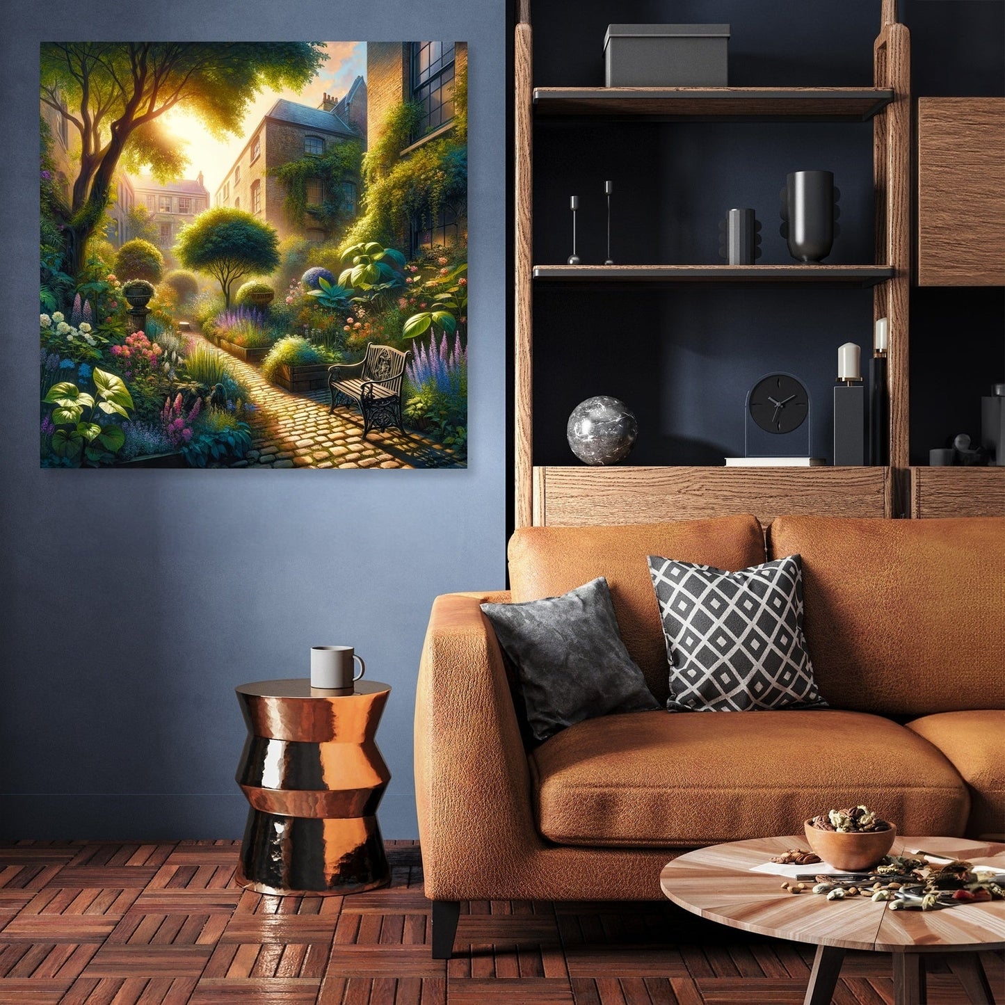 Grey Street Secret Garden at Newcastle Canvas