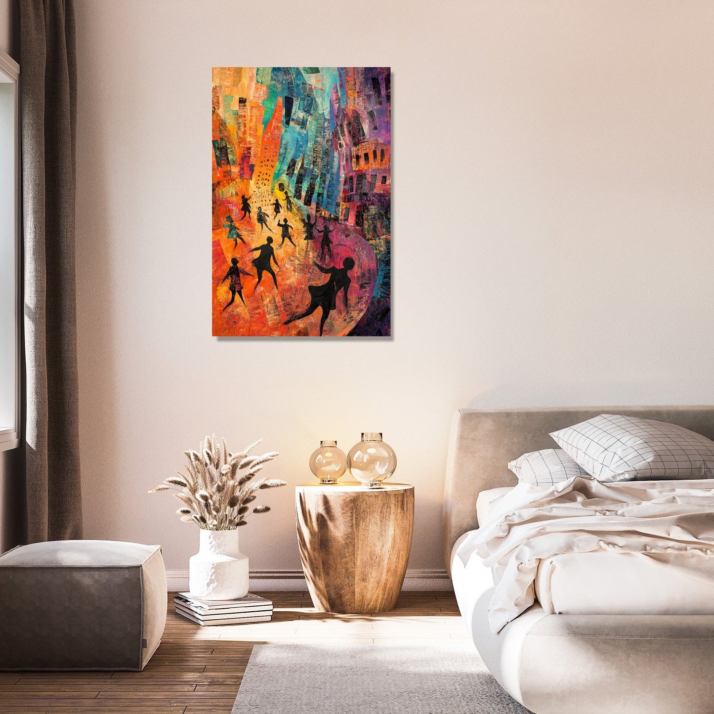 Rhythmic Symphony Canvas