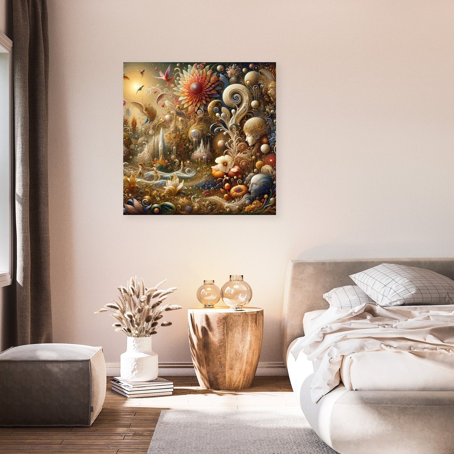 Mystical Garden Dream Canvas