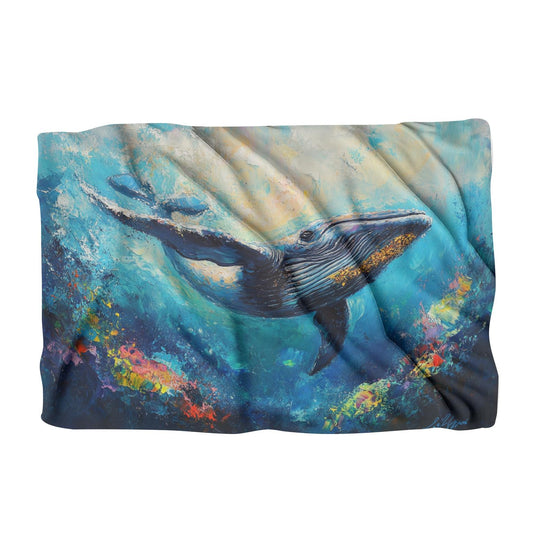 Whales and Coral Blanket