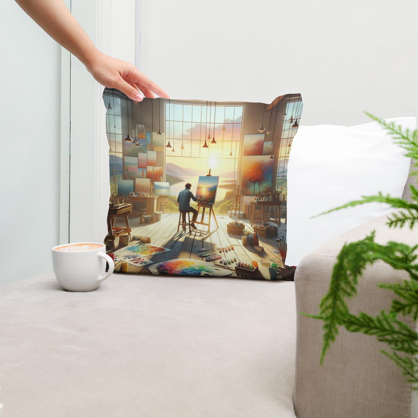 Luminous Studio Cotton Cushion