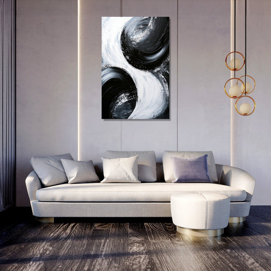 Emotion's Swirl Canvas