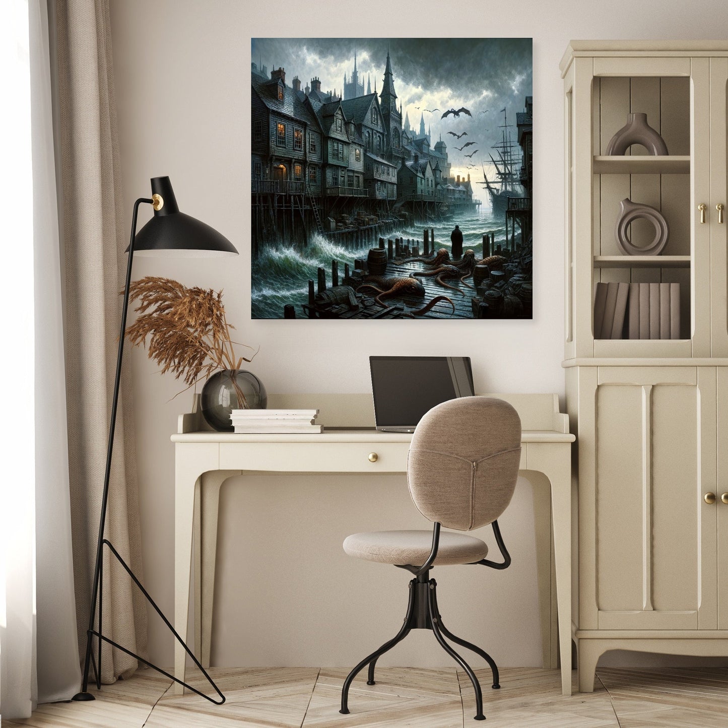 The Shadow Over Innsmouth Canvas
