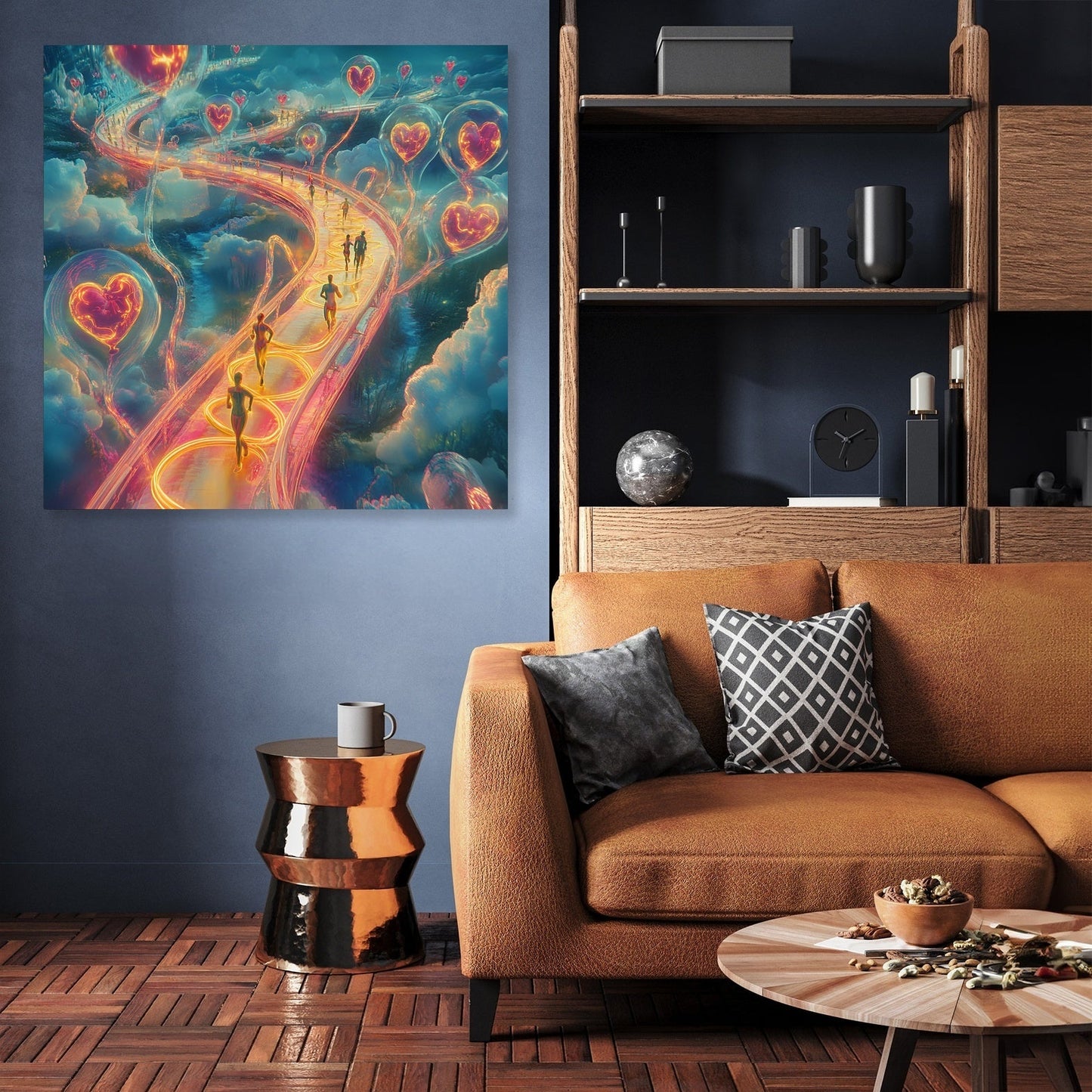Cardio Labyrinth Canvas