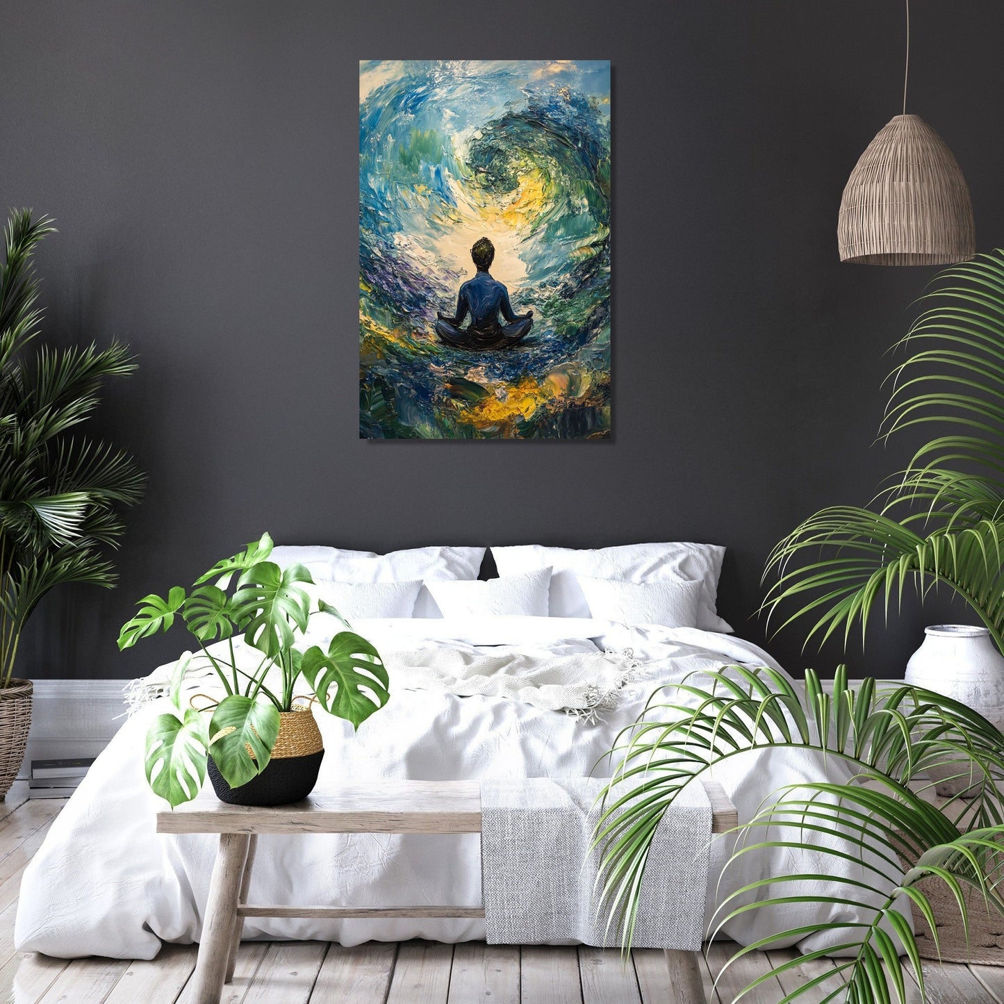 Meditative Tranquillity Canvas