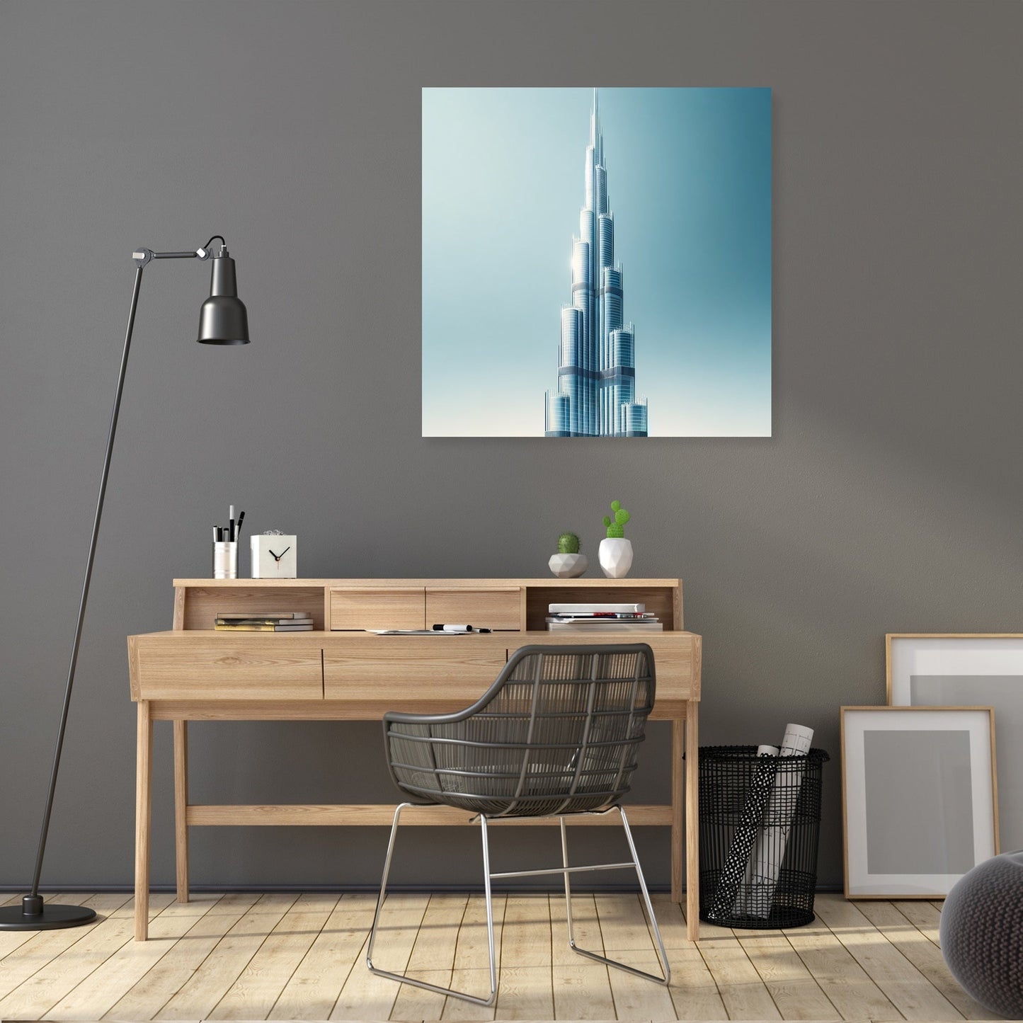 Modernist Majesty Canvas